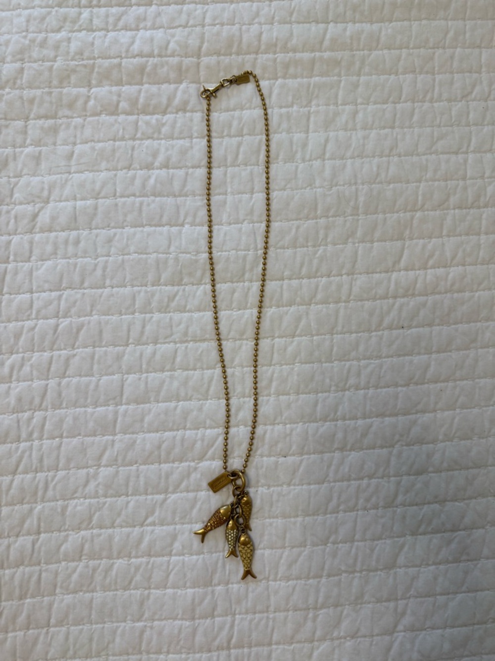 Coach fish necklace - Picture 2 of 2